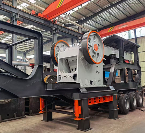 Mobile Jaw Crusher Station