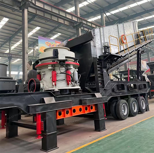 Mobile Cone Crusher Station