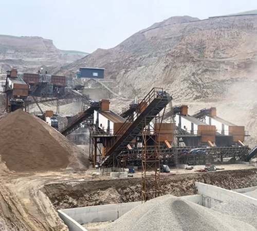 1000 TPH Aggregate Crushing & Screening Plant in Kyrgyzstan