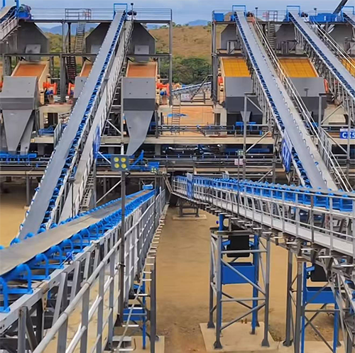 Complete Sand & Gravel Production Plant In Angola