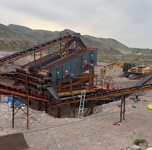 Aggregate Crushing Plant in Kyrgyzstan