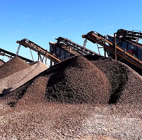 500TPH Aggregate Crushing in Uzbekistan