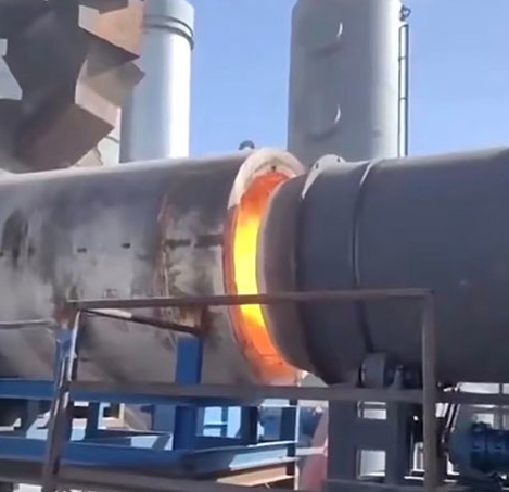 Iron Ore Powder Rotary Dryer for Russia