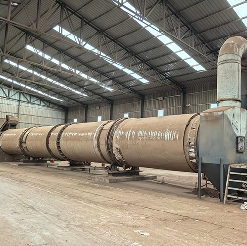 Rotary Dryer for Wood Chips in Indonesia