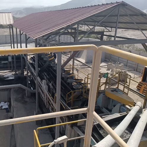 Copper Ore Mining in Peru