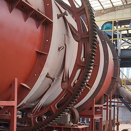 Rotary Drum Dryer for Laterite Nickel Ore in Indonesia